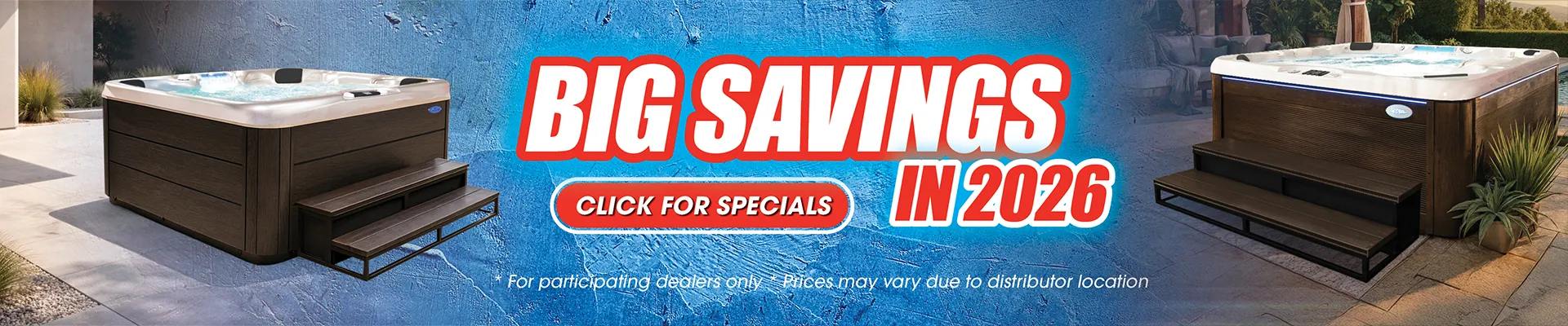 Calspas hot tub being used in a family setting - Blue Springs