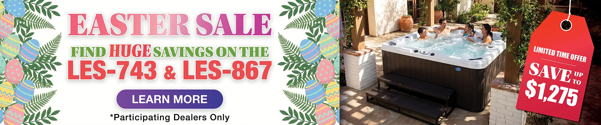 Calspas hot tub being used in a family setting - Blue Springs